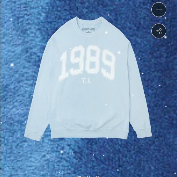New Taylor Swift 1989 Crewneck - Picture 1 of 3